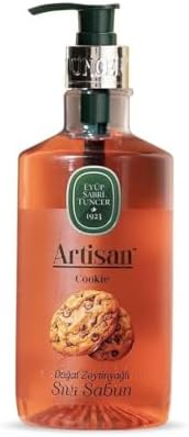 Artisan Doğal Zeytinyağlı Sıvı Sabun-Cookie 600 ml