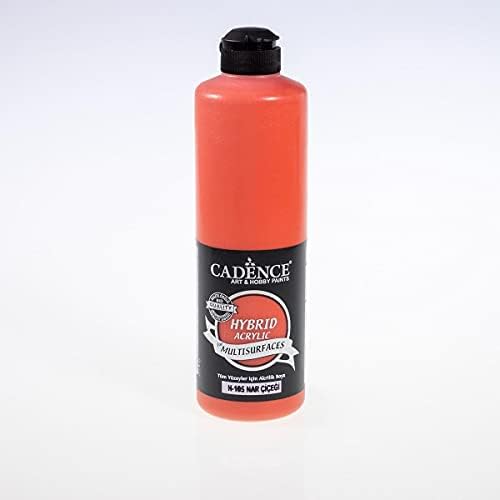 Cadence Hybrid Multisurface Akrilik Boya 500 Ml. H-105 Nar Çiçeği