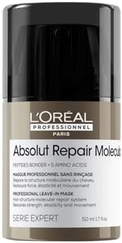 Professionnel Paris Serie Expert Absolut Repair Molecular Tüm Yıpranmış Saçlar İçin Durulanmayan Maske 50ml