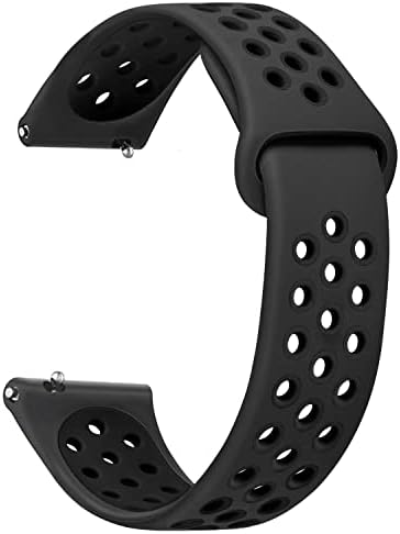 Xiaomi Watch S3 için Kordon Rainbow Gently Band Siyah