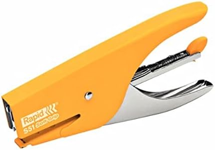 Zımba Pens Tipi Soft S51-12 Sayfa Kapasiteli, Sarı