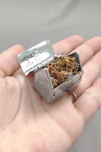 Çelik Çay Demleme Aparatı Bitki Çayı Süzgeci Demleme cin520