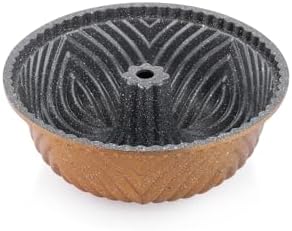 Cakehaus Döküm Kek Kalıbı 1 Parça-Bronz