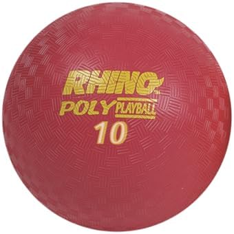 Sports Rhino Poly Oyun Alanı Topu Seti, 10.7cm Çap, Çok Renkli