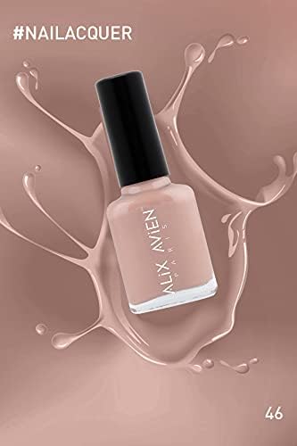 Pembe Nude Oje 46 - Yüksek Pigmentli Uzun Süreli Kalıcılık Hızlı Kuruma - Nail Lacquer 46