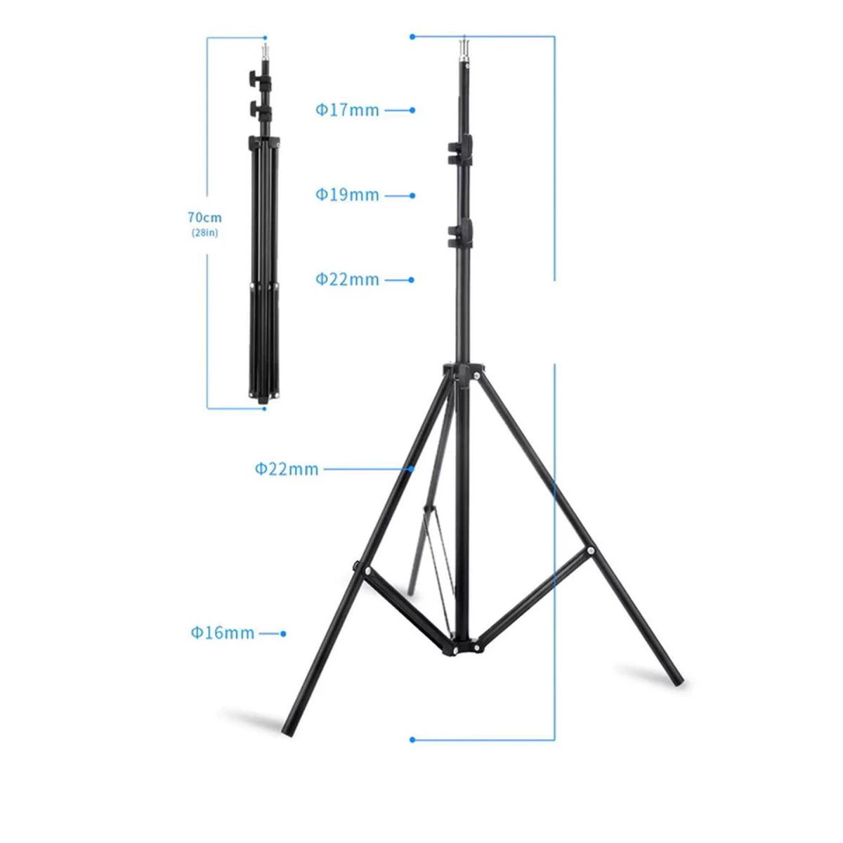2.1 Tripod Stand Led Işık İçin