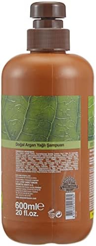 Doğal Argan Yağlı Şampuan 600 ml