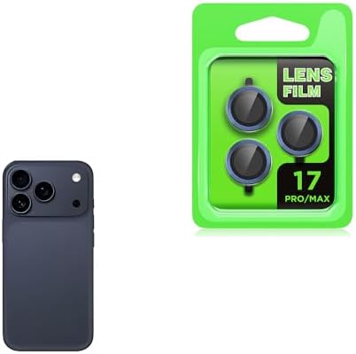 Senon Apple iPhone 17 Pro İçin Zore CL-07 Kamera Lens Koruyucu (Lacivert)