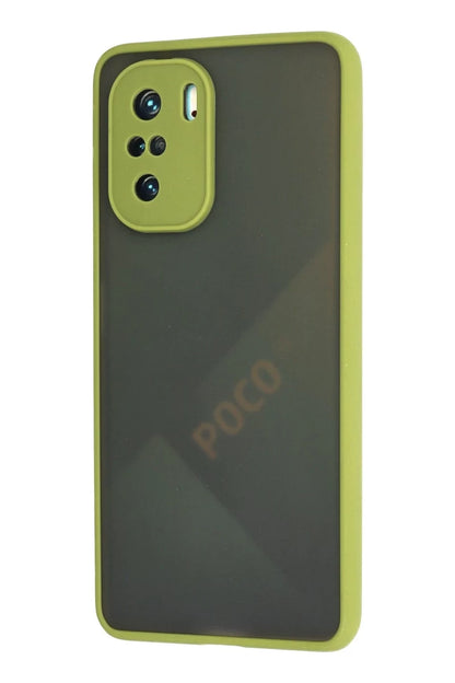 Xiaomi Poco F3 Kılıf Montreal Silikon Kapak - Açık Yeşil