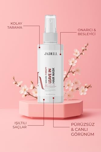 Jadell Sakura Therapy Leave In Hair Mask Besleyici Onarıcı Keratin Botoks Etkili Yoğun Saç Bakım Maskesi