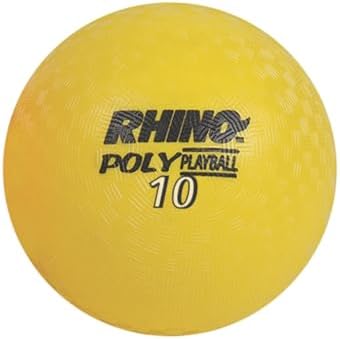 Sports Rhino Poly Oyun Alanı Topu Seti, 10.7cm Çap, Çok Renkli