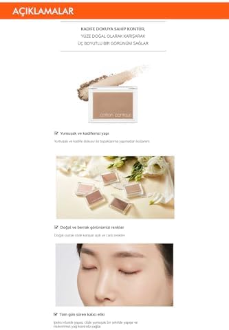 Kadife Dokuya Sahip, Doğal Görünümlü Kontür Cotton Contour (Salted Hot Choco)