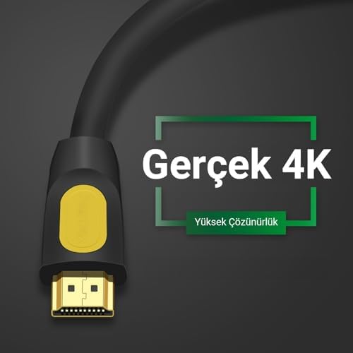 4K 60Hz 18Gbps HDR ARC HDCP Destekli HDMI 2.0 Kablo 3 Metre