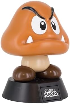 Paladone Super Mario 3D ışık, çok renkli Goomba çok renkli