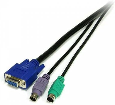 Platoon PS2 KVM SWITCH Kablosu Dişi Erkek VGA Erkek PS2