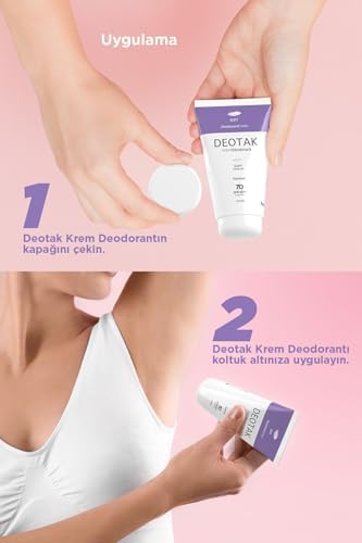 Deotak Soft Hassas Koruma 7 Güne Kadar Etkili Krem Deodorant 35 ml