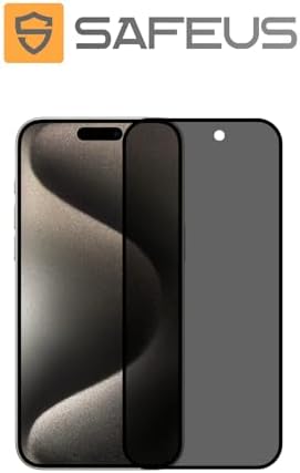 Tam Kaplayan Hayalet Parmak İzi Bırakmayan Safir Ekran Koruyucu Cam, iPhone 15 Pro İle Uyumlu