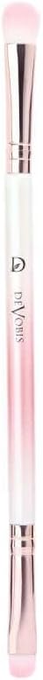 Devobis Dual-Ended Eyeshadow Brush - Çift Taraflı Profesyonel Göz Farı Fırçası