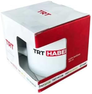 Haber Logolu Beyaz Kupa