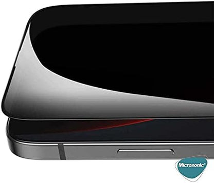 Galaxy A36 Privacy 5D Gizlilik Filtreli Cam Ekran Koruyucu Siyah
