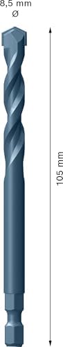 Professional 1x EXPERT Power Change Plus Pilot Delme Uçları (, Ø 8,5 mm, Şaft, biçimi Altıgen mm, Aksesuar Darbeli Matkap/Vidalama)