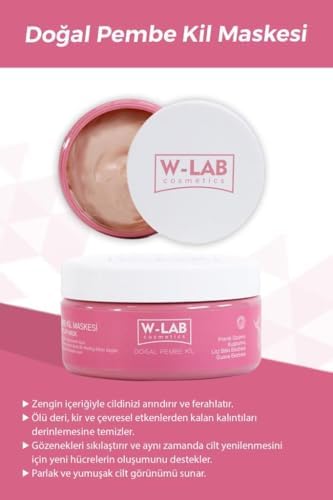 Arındırıcı Antioksidan Pembe Kil Maskesi 250 ML