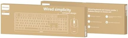 SPT6238 USB Kablolu Multimedia Sessiz Türkçe Q Klavye Mouse Seti Siyah