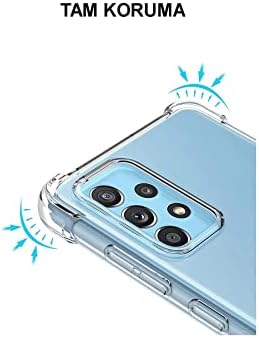 Galaxy S20 Plus Şeffaf Airbag Antishock Köşe Korumalı Silikon Kılıf