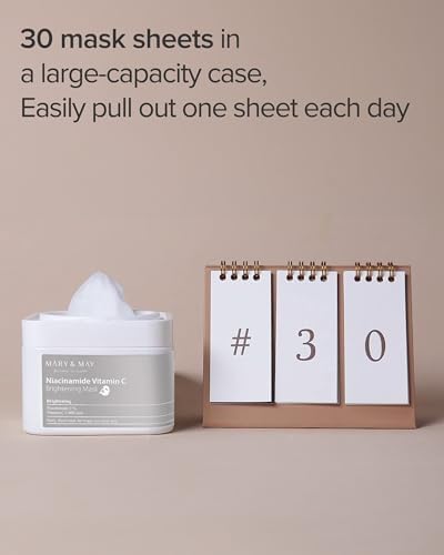 Mary&May Niacinamide + C Vitamini İçeren Aydınlatıcı Maske Paketi 1 Adet / 400 Gr