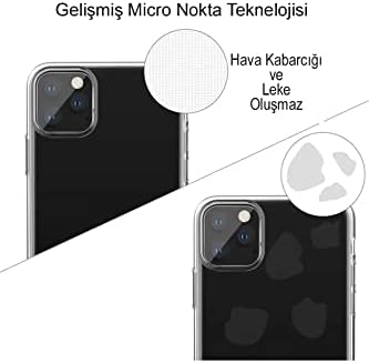 Apple iPhone 13 ile uyumlu Kapak 1mm Şeffaf Silikon Kılıf
