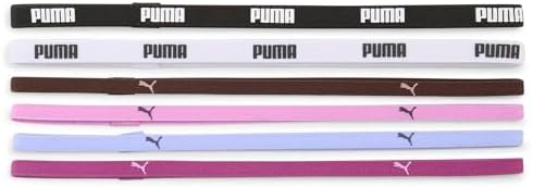 PUMA TR ESS Hairbands Kadın Saç Bandı, Lavender-Plum Wine, Tek Beden