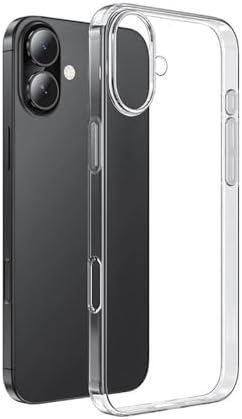 Apple ile uyumlu iPhone 16 Kılıf Zore Süper Silikon Kapak Şeffaf