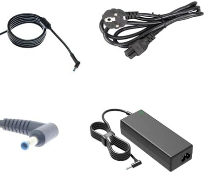 Notebook Adaptör - Mavi Uç İnce Pinli - 4.5 × 3.0mm - 15-ac, 15-ak, 15-aw, 15-ay, 15-dy, 15-ef, 15-fc, 15-gw, 15q-a, 15q-bu, 15q-by, Tpn-La15, 3168ngw Muadili ile uyumlu PRS-024