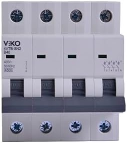 4VTB-4B40 Otomatik Sigorta 4,5kA B Tipi 4 Kutup 40A