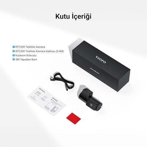 Viofo RTC300 A229 Pro/Plus Uyumlu 2K / 30Hz Telefoto Kamera