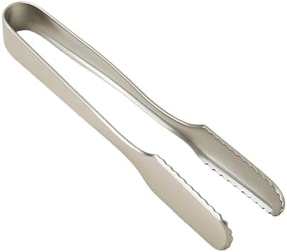 Perlotus 16 Cm Çelik Buz Maşası 18/10 Paslanmaz Çelik Kalın Dayanıklı Ergonomik Tasarım