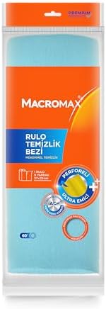 Rengarenk Rulo Mutfak Banyo Temizlik Bezi 9'lu Kolay Kullanım
