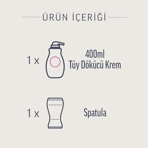 Professional 400ml Tüy Dökücü Krem