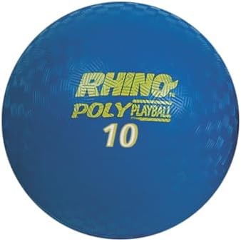 Sports Rhino Poly Oyun Alanı Topu Seti, 10.7cm Çap, Çok Renkli
