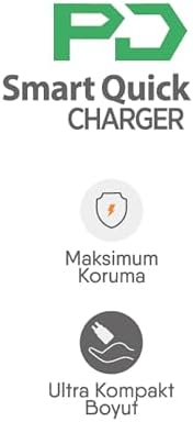 45W PD + USB Turbo Hızlı Şarj Adaptörü – Super Fast Destekli