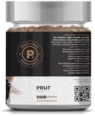 Pruf Montreal Biftek Çeşnisi/Montreal Seasoning 130 Gr. Sağlıklı Cam Kavanoz