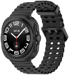 - ile uyumlu Galaxy Watch Ultra 47mm Kordon Ocean Silikon Kordon 118