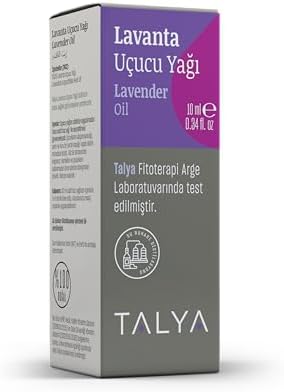 %100 Saf Lavanta Uçucu Yağı 10ml - Cilt Bakımı - Difüzör için Aromaterapi Yağı