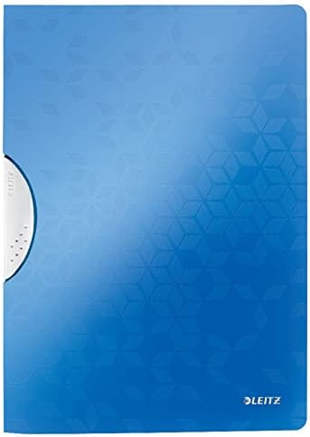 41850036 WOW A4 ColorClip Sıkıştırmalı Dosya, Metalik Mavi