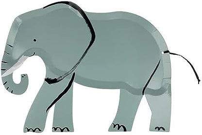 Elephant Plates - Fil Tabaklar - 8'li