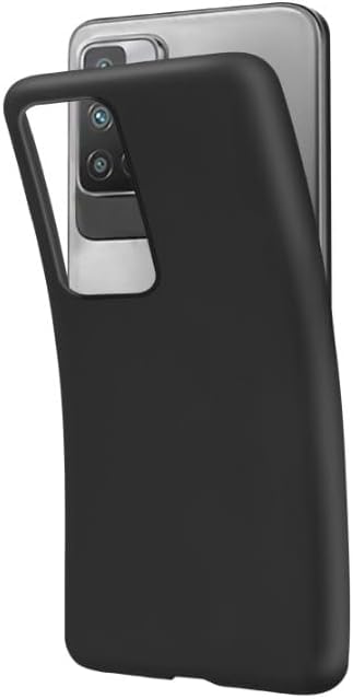 for Redmi 10 2022 ile uyumlu darbe emici esnek silikon siyah lansman cep telefonu kılıf (Redmi 10 2022)