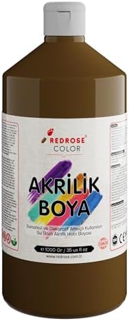 Açık Kahverengi Akrilik Boya 1000 gr