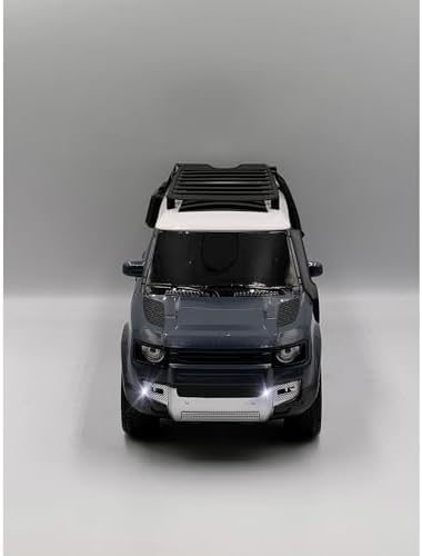 Oyuncak Uzaktan Kumandalı Şarjlı Full Fonksiyon Defender Model 27 Mhz Gerçekçi Tasarım Drift Atan Jeeep Araç (Mavi)