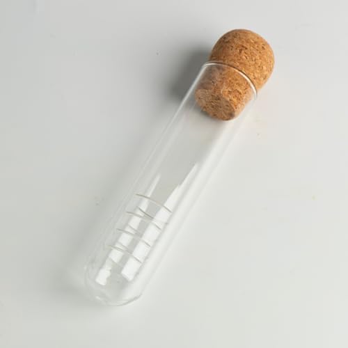 Toganoo Isıya Dayanıklı Borosilikat Cam Çay Süzgeci - Pratik Tüp Çay Filtresi - Bitki Çayları ve Yeşil Çay İçin Metal Tadı İçermeyen Demlik İçi - Healthy Glass Tea Infuser