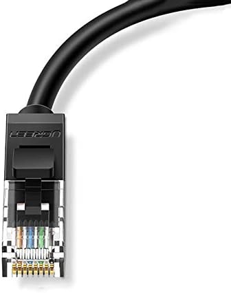 Ugreen CAT6 Ethernet Kablosu, 5 Metre, Siyah